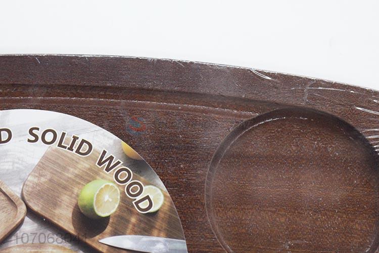 Good Sale Sapele Wood Cutting Board Best Food Serving Tray