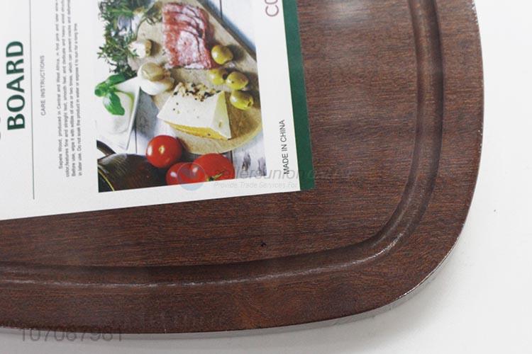 Top Quality Sapele Wood Cutting Board Kitchen Chopping Board