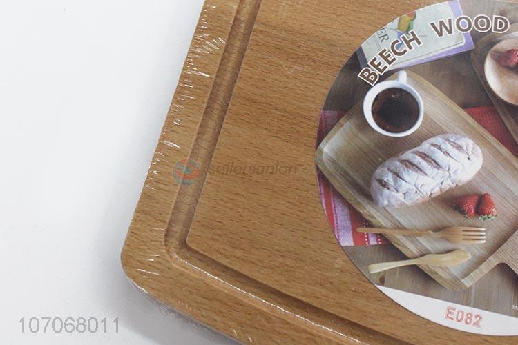 Custom Beech Wood Food Serving Tray Best Wooden Cutting Board