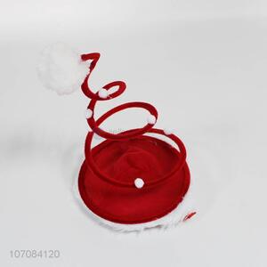 Top Quality Novelty Christmas Decoration LED Flashing Santa Claus Hat