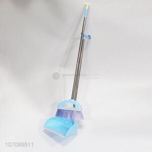 Reasonable price household cleaning tools plastic broom and dustpan set