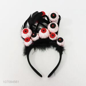 Wholesale Masquerade Supplies Big eyes Monster Hair Hoop Party Decoration Props
