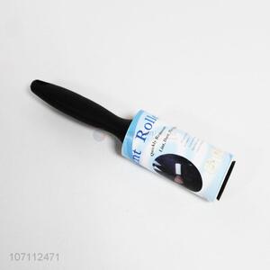 Good quality sticky lint roller pet hair remover with plastic handle