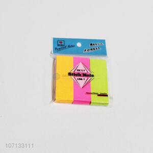 Wholesale 100pcs rectangle sticky notes memo pad office stationery