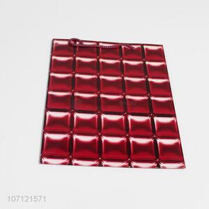 New product creative design luxury red <em>paper</em> gift bag with <em>handles</em>