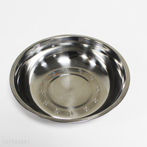 High quality household multi-purpose round stainless iron wash basin for kitchen