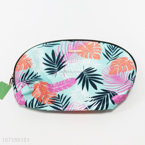 Delicate design portable ziplock makeup bag cosmetic bag travel makeup pouch