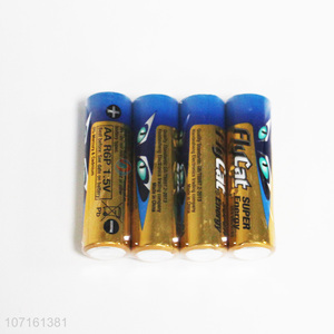Hot Selling 4 Pieces 1.5V AA Batteries Set
