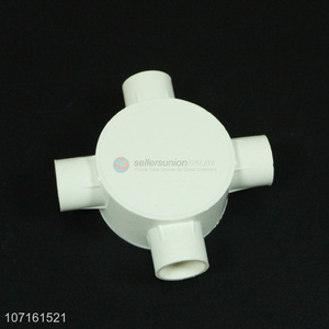 Wholesale Price Plastic Electrical Conduit Fitting Round Junction Box Four Way