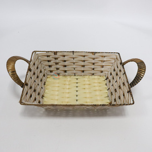 Good Quality Plastic Basket Food Storage Basket