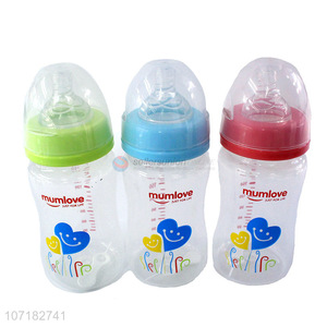 New Product Cute Cartoon Baby <em>Bottle</em> 240Ml Baby <em>Feeding</em> <em>Bottle</em>