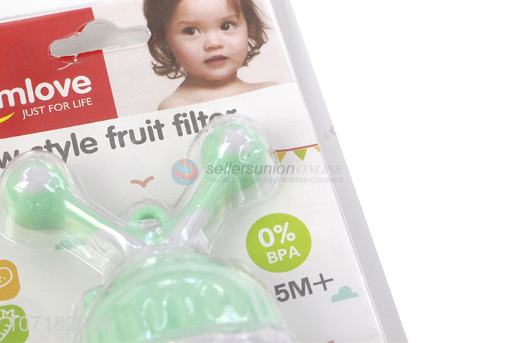 Competitive Price Safety Silicone Infant Nipple Baby Food Chew Pacifier