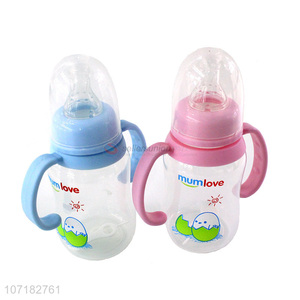 Factory Price Baby Product 150Ml <em>Feeding</em>-<em>Bottle</em> With Handle