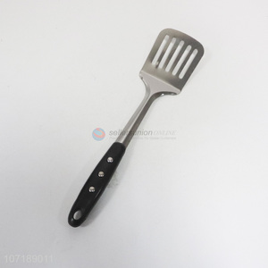 Wholesale slotted leakage kitchen utensil stainless steel spatula