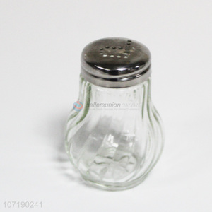 Cheap price kitchen salt and pepper glass spice jar condiment bottles