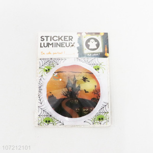 Factory direct sale pvc lamp stickers for Halloween decoration