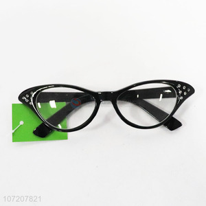 Wholesale Unique Design Black Eyeglasses Frame Plastic Glasses