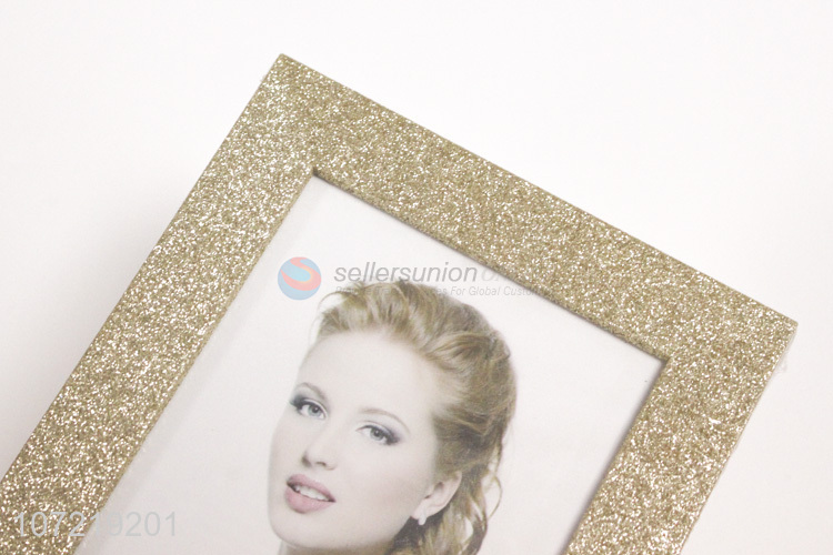 New Design Stand On Table Decoration Customized Plastic Photo Frame