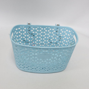 Good quality multi-use pp material hanging storage basket for kitchen