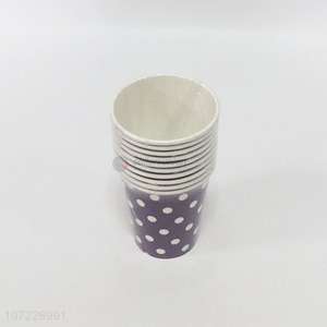 Wholesale 10 Pieces <em>Disposable</em> Paper Cup Fashion Water Cup