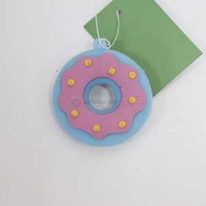 Hot Sell Donuts Shaped Cute Key Pendant Key Accessories