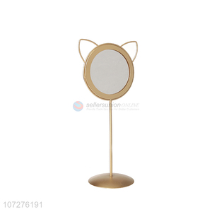 Competitive price creative standing makeup mirror cosmetic mirror for girls