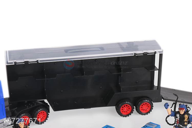 Unique Design Kids Gift Construction Truck Toy Plastic Container Truck Toy