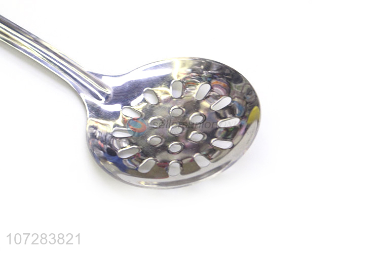 New Product Stainless Steel Leakage Ladle Kitchen Strainer Spoon