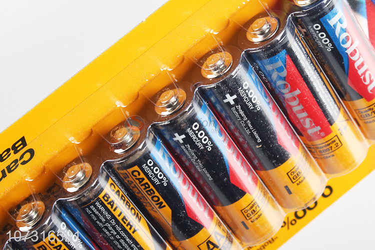 Hot sale 1.5V AA carbon zinc battery rechargeable batteries