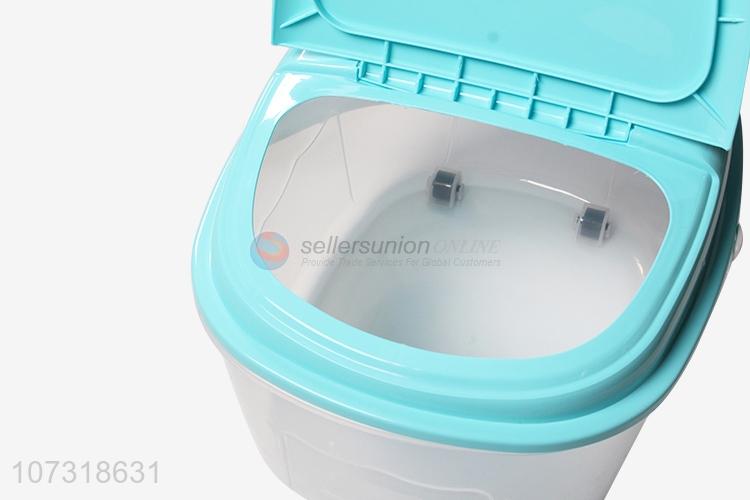Competitive price portable multi-purpose airtight eco-friendly plastic rice storage container