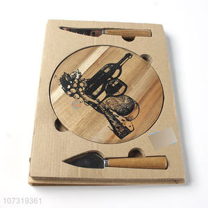 Wholesale Professional Cheese Tools Cheese Board Cheese Knife Set