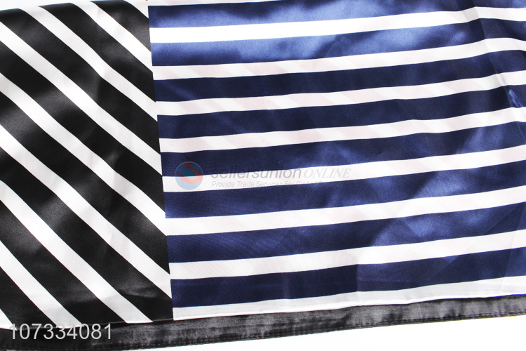 Factory wholesale stripe printed women scarf fashion accessories