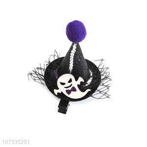 New Simple Personality Beautiful Halloween Hat Ghost Hair Clip