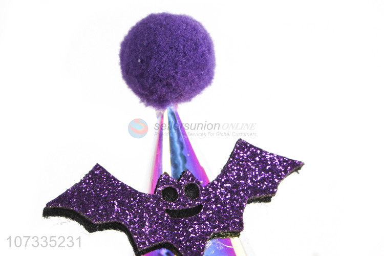 Factory Sell Cute Bat Hat Headgear Head Clip Hairpin Halloween Decorations