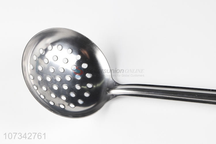 New Product Stainless Iron Leakage Ladle Kitchen Strainer Spoon