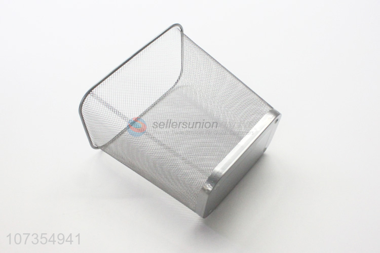 New style square wire mesh waste paper basket office desktop trash can