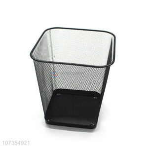 Popular products small square wire mesh waste paper <em>basket</em> desktop trash can