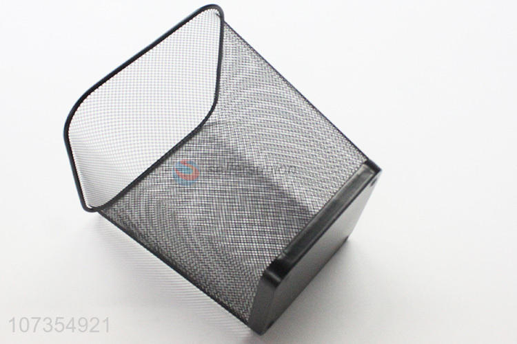 Popular products small square wire mesh waste paper basket desktop trash can