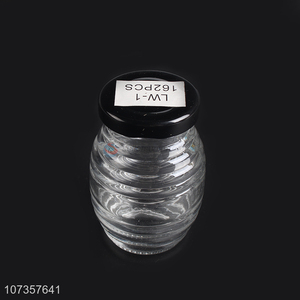 Good price clear mini airtight jam honey glass jar food container
