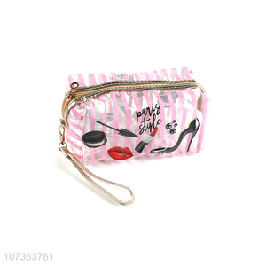 Wholesale Popular Travel Makeup Bag Custom Clear Cosmetic Bag