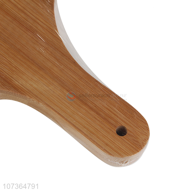 Custom logo kitchen tools bamboo chopping board cutting block with handle