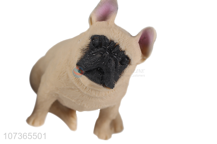 Good Quality TPR Soft Toy Simulation Animal Dog Squeeze Ball Vent Toy