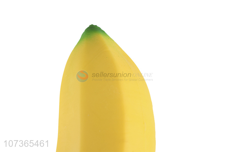 Hot Sale Promotion Gift Funny Soft Plastic TPR Squeeze Banana Toy