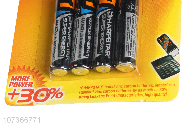 Custom 1.5V AAA Battery Multipurpose Dry Battery