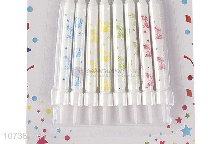 Reasonable Price Cute Printing Party Candle Birthday Cake Candles Set