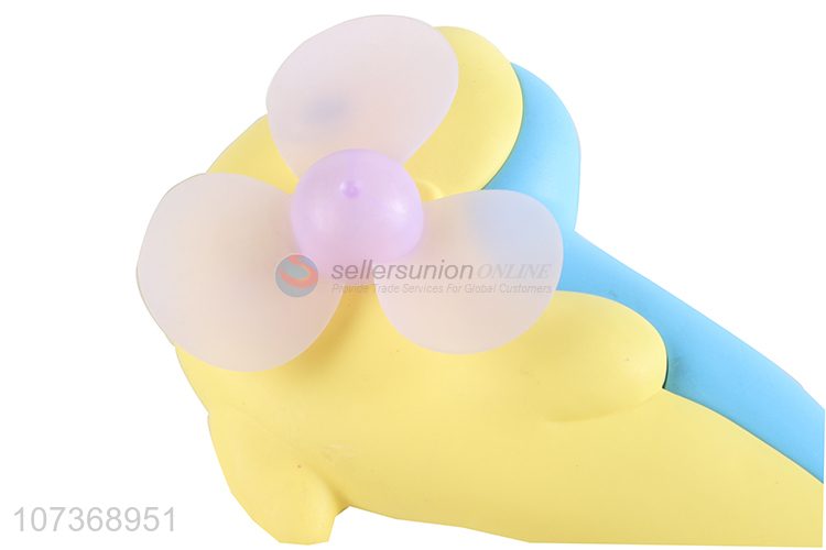 New Product Cute Dolphin Mini Portable Handheld Child Fan Hand Pressure Fan