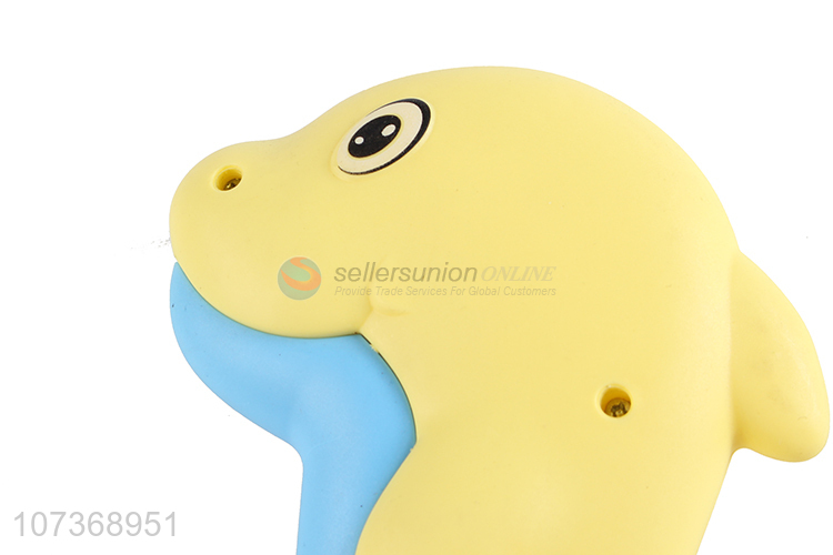 New Product Cute Dolphin Mini Portable Handheld Child Fan Hand Pressure Fan