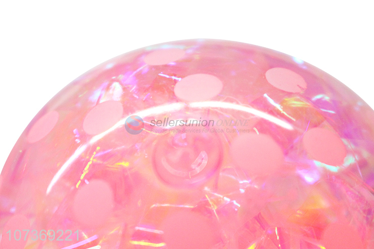 Popular Colorful Butterfly LED Bouncy Crystal Balls Toy Ball