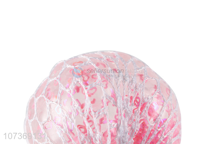 New Design Mesh Stress Ball Decompression Vent Ball Toy