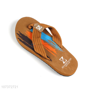 Best quality man summer slipper fashion beach flip flops